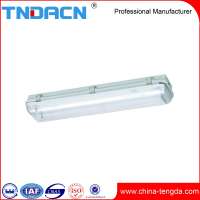 High Quality  tri- proof  Explosion Proof IP65  White Plastic Fluorescent led Light Fixture